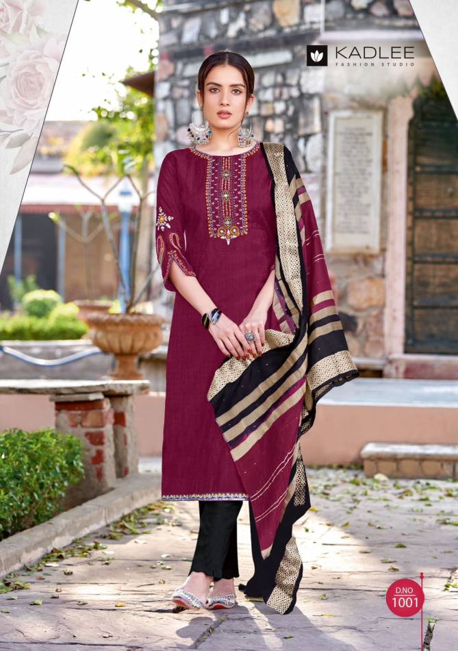 Kalindi By Kadlee Viscose Designer Kurti With Bottom Dupatta Wholesale Online
